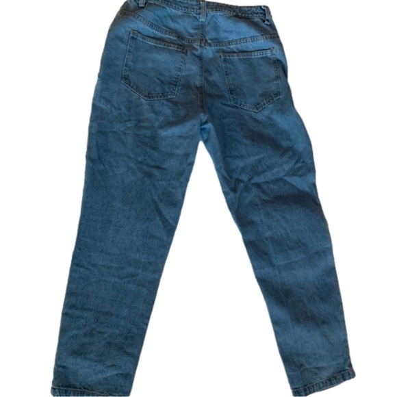 Rose Appliqué Distressed Skinny Denim Jeans - Picture 10 of 10